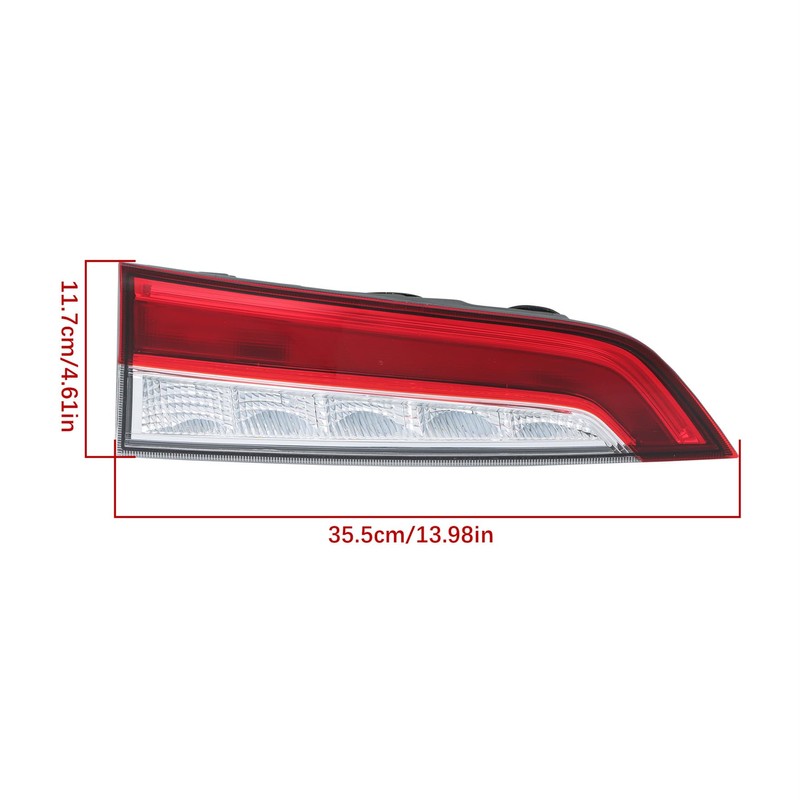 Inner Driver Side Tail Light Brake Light Replacement for Honda
