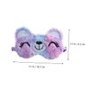 Mikinona Cartoon Sleeping Eye Mask for Soft Tie Dye Blindfold