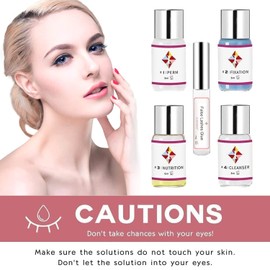 2024 Upgraded Lash Lift Kit, Eyelash Perm Kit, Professional Curling Lash Extension kit, Semi-Permanent Curling Perming Wave Suitable for Salon & Home Use