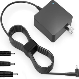 EDECOR 65W Cargadores y Adaptadores para Portátil ASUS/HP/Acer, Adaptador de Alimentación para Portátil ASUS con 3 Convertidores, para Zenbook, Vivobook, ADOL y Stras Series