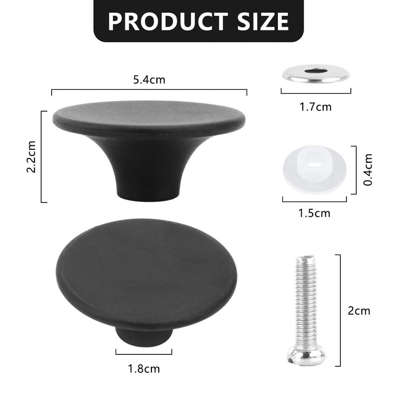 1 Sets Universal Stainless Steel Replacement Knob Handle, Pan Lid