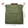 Leather Canvas Foraging Pouch Belt Fruit Picking Bag for Camping