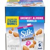 Silk Shelf-Stable Almond Milk, Unsweetened Vanilla, Dairy-Free, Vegan, Non-GMO Project