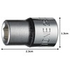 Tone Socket (6 Angle) 2S-07 Insertion Angle 0.25 inch (6.35