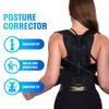 Back Support Brace Posture Corrector Traction Device - Relieves Neck,