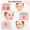 4 Pcs Silicone Face Brush Face Mask Brush Face Scrub