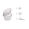 KONAMO Plastic case, White, Pack of 100