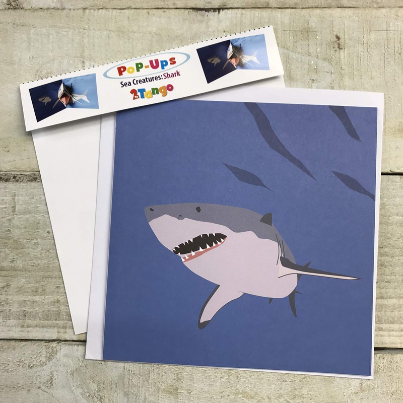 Shark POP-UP Card - Sea Creatures