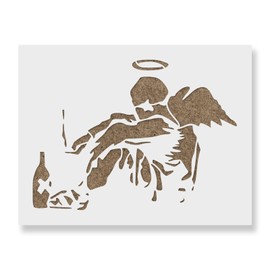 Fallen Angel Banksy Stencil - Banksy Stencil, Banksy Wall Art, Banksy Prints, Banksy Art, Graffiti Stencil