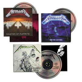 Metallica Classics: Ride The Lightning (1984) / Master Of Puppets (1986) / And Justice For All (1988)