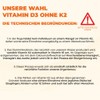 Germavis Farmaceutici - Vitamin D3 Tropfen, hochwertig, natürlich, 1000 IE