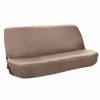 Tokinng Universal Full Size Bench Pickup Truck Seat Cover Beige,