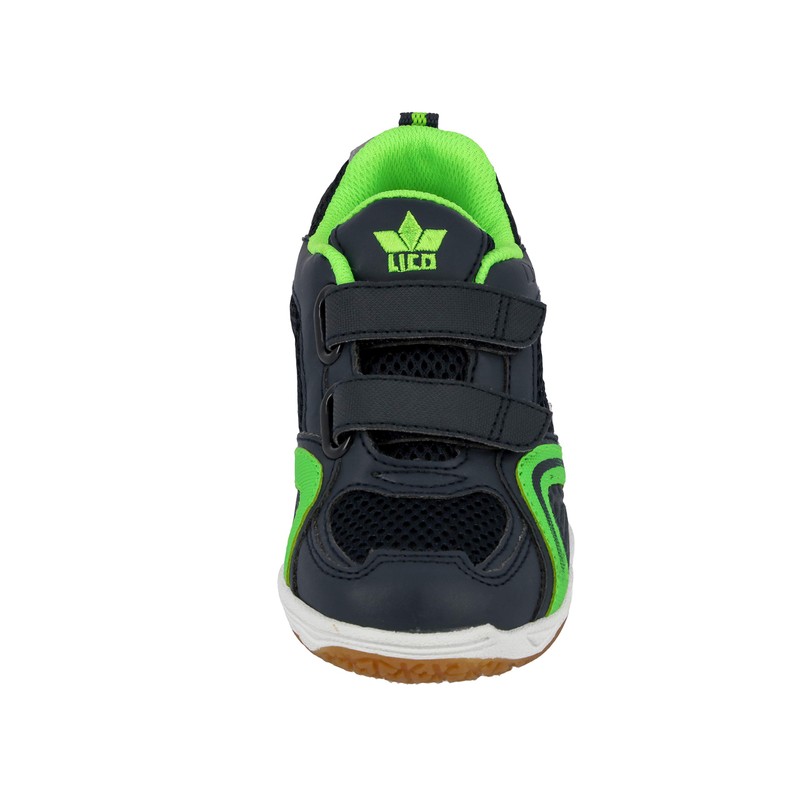 Lico Enjoy V Unisex Multisport Indoor Schuhe, Marine/ Lemon, 36