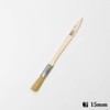 Hake City Brush Gold Roll Rack Brush, Wooden Handle, White