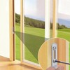 Nkiy Quen 6 Pcs A 148 Steel Sliding Screen Door