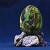 KKPLZZ Crystal Lava Dragon Eggs, Mysterious Dinosaur Eggs with Display