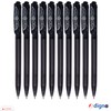 DIGNO Retractable Click Ballpoint Pens, BLACK, 1.0mm Medium Point, Pack