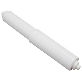 White Toilet Paper Holder,Toilet Paper Holder Roller Spindle Replacement Rod Plastic,Toilet Paper Holder Roller Replacement Plastic Spring Loaded，Bathroom Hardware，Toilet Paper Holders