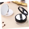 BIUDECO Small Powder Puff Container Set 2pcs Empty Compact Cases