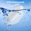 COOLWEST LED Pool Lighting, 54 W RGB Pool Lighting Underwater