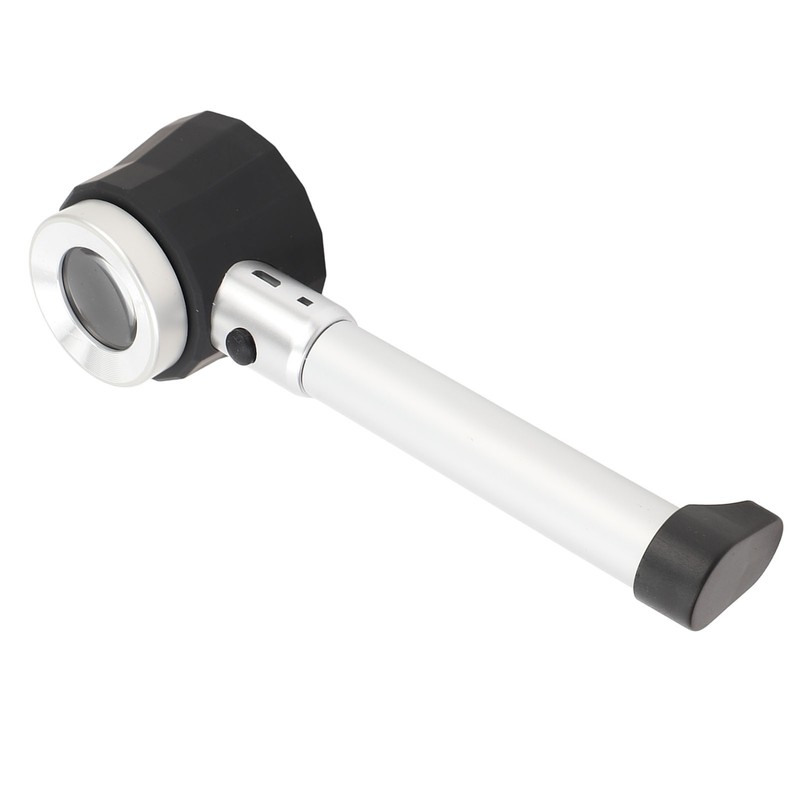 Handheld 45X Magnifier Loupe Optical Glass Magnifying Glass LED Magnifier