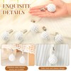 Tioncy 24 Pcs Outdoor Curtain Weights Table Cloth Weights Heavyweight
