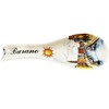 Ceramic Spoon Rest with Pictures of Burano Island (Venice) Souvenir
