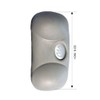 Hot Tub Compatible with Master Spas Gray Pillow HTCP8-05-0187 /