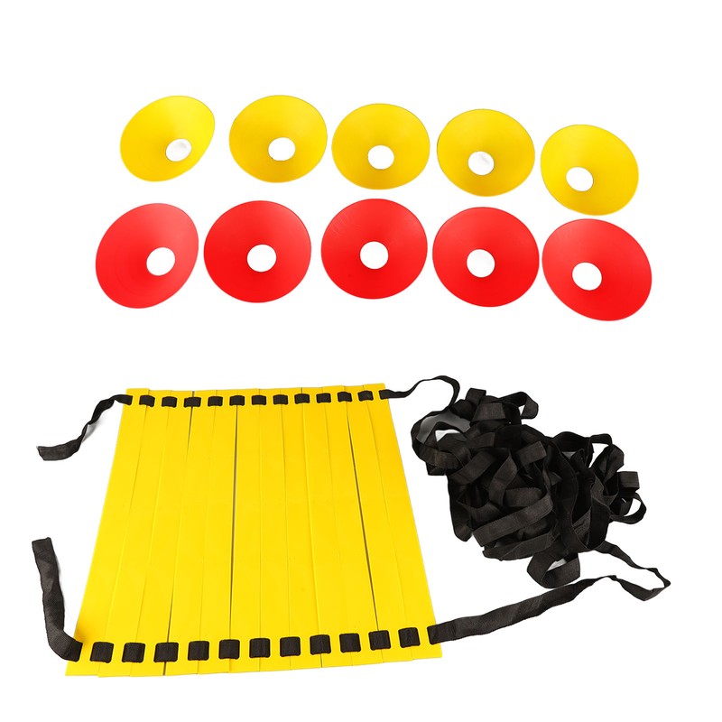 Speed Agility Train Kit Agility Football Ladder Soccer Cones Training