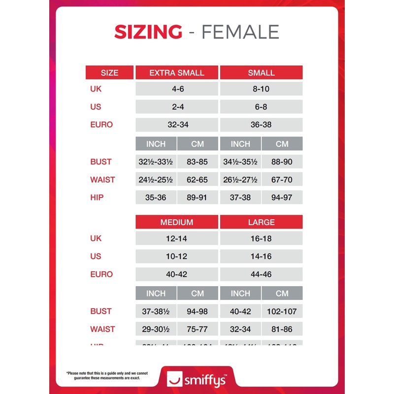 Smiffys Flight Attendant Costume, Navy Blue, 44-46