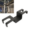 Vertical Hanging Barbell Rack Iron Space Saving Barbell Bar Storage