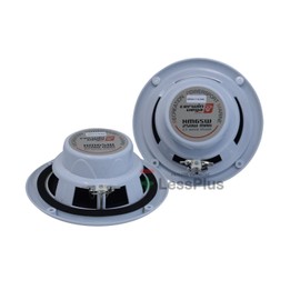 Cerwin Vega XED 6.5" Marine Grade 2-Way Coaxial Speaker Set - 30W, White, UV & Salt Resistant, High-Powered Ferrite Magnet, Solid ABS, Waterproof for Superior Car & Boat Audio Experience XM65W