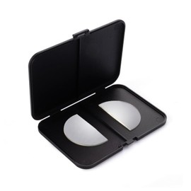 OuShiun Stick-on Bifocal Reading Lenses, Adhesive Magnification for Sunglasses Goggles, Reusable, No Water Needed (+3.5)