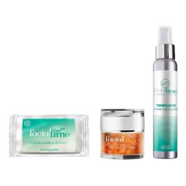Facial Time Kit Limpieza Facial Aclarante Con Vitamina C