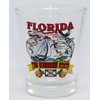 Florida State Elements Map Shot Glass