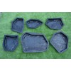 SvitMolds Concrete molds DIY Sold 6 pcs Plastic Moulds Flagstone