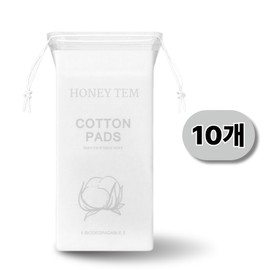 Honey item mask pack sheet, pure cotton skin gauze, thin stretchy cotton pad, 10 pieces, 100 pieces / 허니템 마스크팩 시트 지 순면 스킨 거즈 얇은 늘어나는화장솜, 10개, 100개입