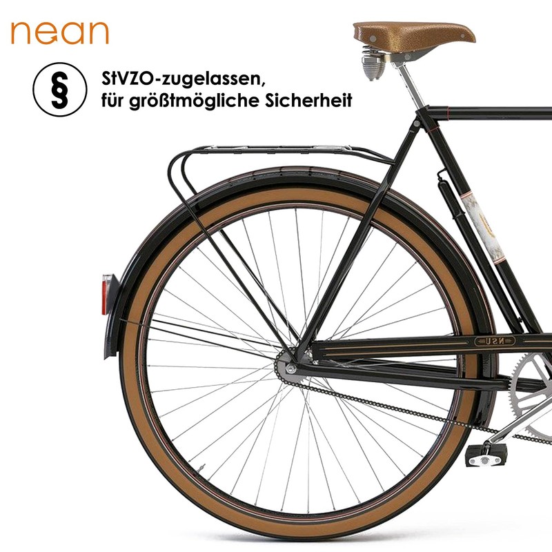 nean Bicycle E-Bike Rear Light with Reflector and StVZO Approval,