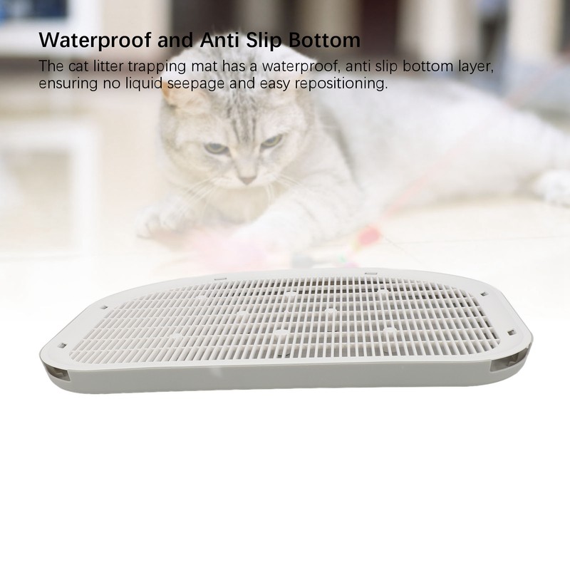 Cat Litter Mat Waterproof Sturdy Anti Slip Leakage Resistant Easy