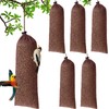 Weewooday 6 Pieces Finch Sock Feeder, Thistle Seed Sock Bird