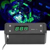 Water Cooling Digital Thermometer G1/4 Black Panel Red Blue Green