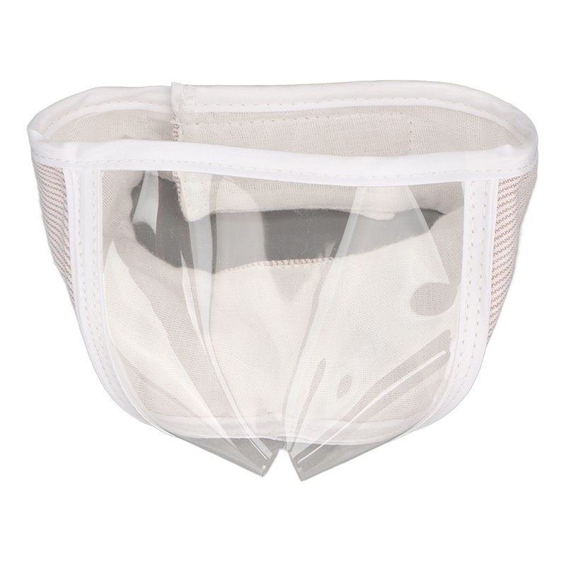 Transparent Cat Muzzle Prevent Licking Biting Barking Breathable Cat Muzzle