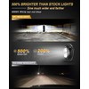 SPL 10000LM 7 Inch Led Headlights Round DOT Hi/Low Sealed