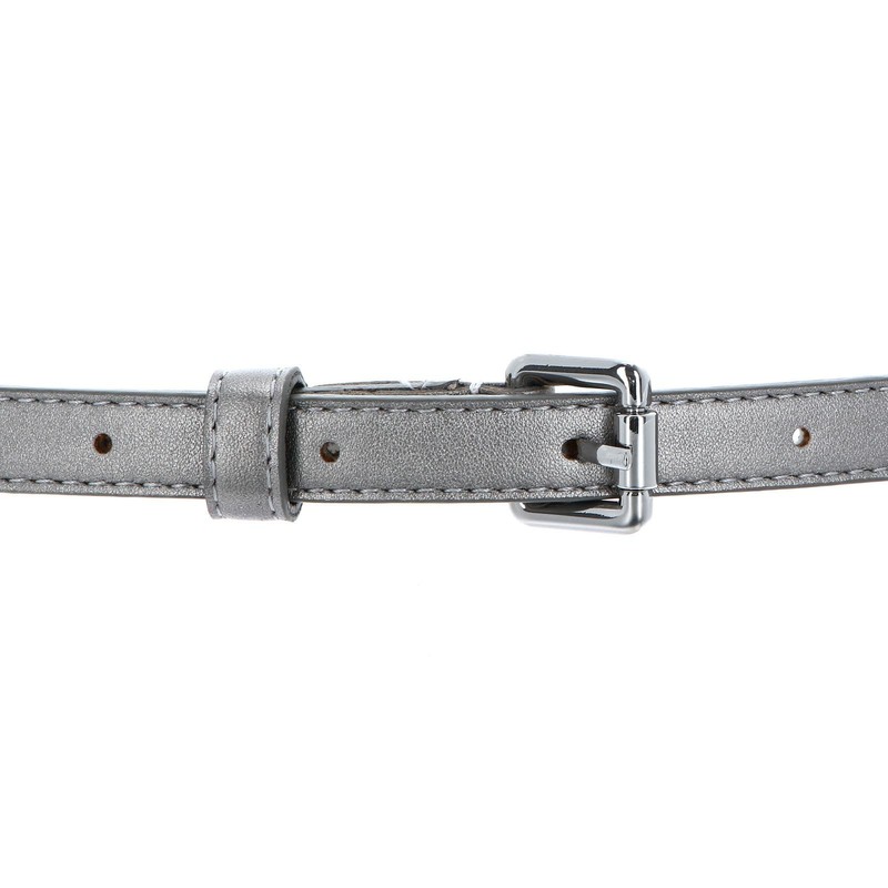 VALENTINO Emma Winter Belt W85 Argento/Nickel - Can be Shortened,