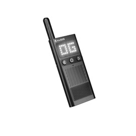 ALECK Off Grid 2-Way Radio for Skiers, Snowboarders - Walkie-Talkie Communicator, 2400 Channels, 5mi Range, IP54 Water Resistant, 16hr Battery, Compatible with Aleck Snow, Nunchucks for Off Grid Comms