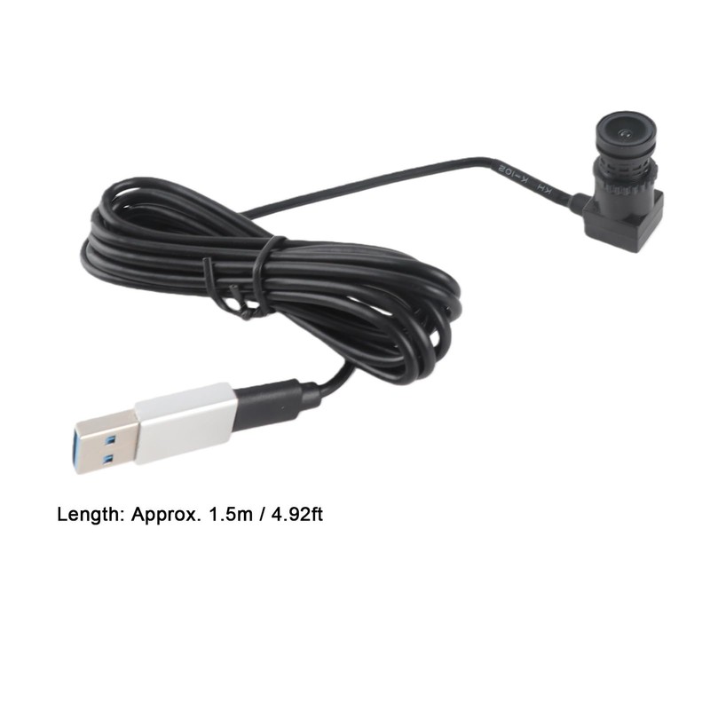 1080P Webcam with Microphone, Type-C Web Camera, Fixed Focus, Plug
