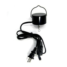 WorldaWhirl Whirligig Wind Spinner Display Motor Revolve Twist Turn Twirl Swirl (Electric Powered 30 RPM)