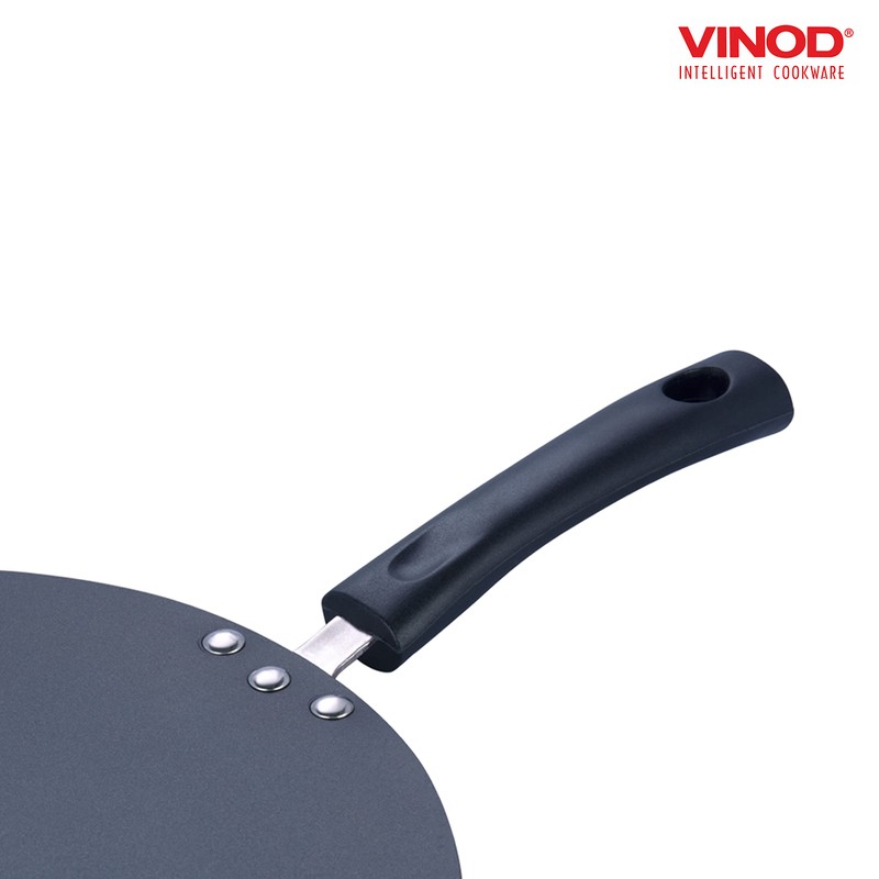 Vinod Cookware Flat Multi Cooking Griddle (Tawa) with Induction Base