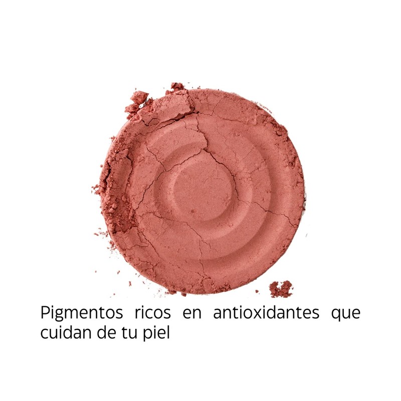 Rubor en polvo mate piel grasa/mixta, blush multiusos, larga duración