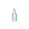 100 Gotero Farmacéutico Plastico Blanco Tapa Inserto 20 ml